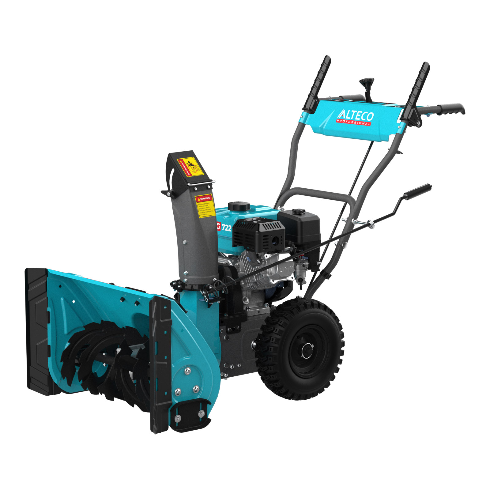фото SBG 722 ALTECO Снегоуборщик бензиновый 7,0 л.с./5,1 кВт/212 см3, 54х42,5 см, 6вп./2наз., макс. выброс 12 м, ручной стар, 61 кг
