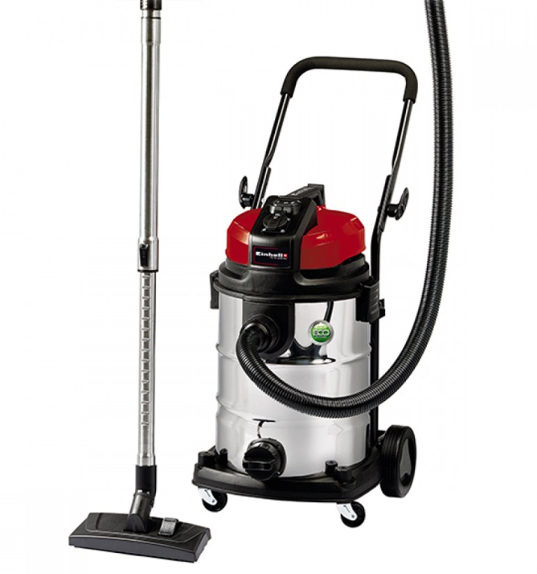 фото TE-VC 2230 SA Einhell Промышленный пылесос 1150  Вт, 220 мБар, нержавеющий бак 30 л, 10,2 кг