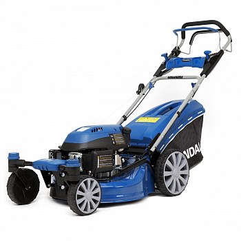 фото L 5110RS HYUNDAI Газонокосилка бензиновая самоходная 5,6лс/196см3, шир. 50,8см, выс 25-75мм, колеса 20,32/27,94см, травосборник 65л, 40кг