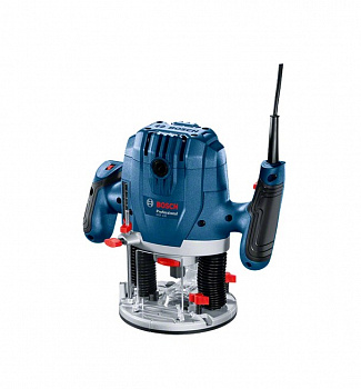 фото GOF 130 Professional BOSCH Фрезер кромочный 1300 Вт, цанга 6/8 мм, 11000-28000 об/мин, макс. ход фрезы 55 мм, 3,5 кг