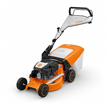 фото RM 248.3 T Stihl Газонокосилка бензиновая самоходная 2,4 л.с., см3 127, шир. 46 см, выс.20-100 мм, травосборник 52 л., 32 кг