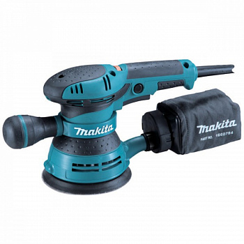 фото BO5041 MAKITA Шлиф.машина эксцентриковая 300 Вт, 125мм, 4000-12000 об/мин, пылесборник, 1,4 кг