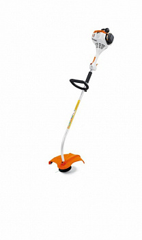 фото FS 38 STIHL Триммер бензиновый 0,9л.с/0,65кВт,  D-образная, штанга изогнутая, леска 2,0 мм, 4,1 кг