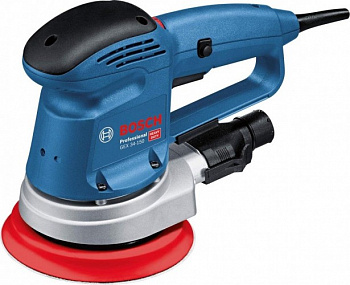 фото GEX 34-150 Professional BOSCH Шлиф.машина эксцентриковая 340 Вт, 4500-12000 об/мин, 9000-24000 кол/мин, диск 150 мм, 2,1 кг