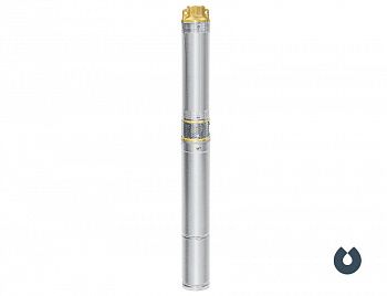 фото ECO 5-75 UNIPUMP Погружной скважинный насос 2200Вт, Qmax-150л/мин, Нmax-96м, вх.отв 1,25", max погр под воду 60м, кабель-1 м
