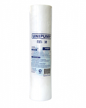фото ПП-20 М10" UNIPUMP Полипропиленовый картридж механической очистки (20мкм)