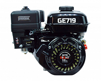 фото GE719 BRAIT Двигатель 4-х тактный 7,0 л.с/210 см3, вал 19 мм под шпонку, 14,1 кг