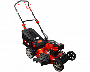 фото BR3251SM BRAIT Газонокосилка бензиновая самоходная 3,2кВт/170см3, шир. 51см, выс 25-75мм, 7ур, трав-к 55л, колеса 8/10", 32,7кг