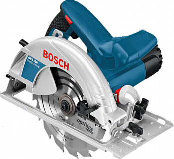 фото GKS 190 BOSCH Пила дисковая 1400Вт, 70мм, ф 190х30мм, Z16, 5500 об/мин, +упор, 4,2кг