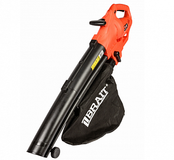 фото BEB-3000R BRAIT Воздуходувка-пылесос электрическая 3000 Вт,  270 км/ч, 35 л, 3в1, 3 кг