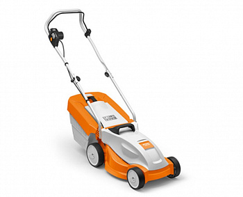 фото RME 235.0 Stihl Газонокосилка электрическая 1200 Вт., шир. 33 см, выс/25-65 мм, травосборник 30 л., 13 кг