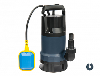 фото VORT 851 PW UNIPUMP Дренажный насос 850 Вт, Qmax-240 л/мин, Hmax-8,5 м, кабель 10 м, примеси до 35мм, унив.фитинг