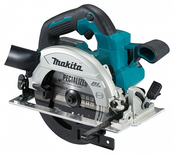 фото DHS660Z MAKITA Пила дисковая LXT, 18 В, Li-Ion, 5000 об/мин, ф165 х20 мм, рез 90 гр/57 мм, 3.2 кг/без АКБ и ЗУ