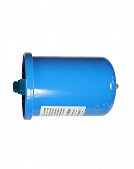 фото UNIPUMP Гидроаккумулятор 2л.(верт) синий, сталь, мембрана - EPDM, d- 120 мм, Н-185 мм