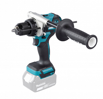 фото DHP486Z MAKITA Дрель-шуруповерт аккумуляторная ударная LXT, 18 В, 0-2100 об/мин, БЗП 13 мм, 130/65 Нм, бесщёточный двигатель, 2,3 кг