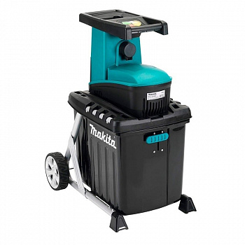фото UD2500 MAKITA Измельчитель 2,5 кВт, 0-40 об/мин, ветки до 45 мм, контейнер 67л, 27,6 кг