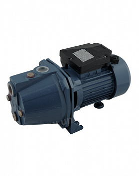 фото JET 40 S UNIPUMP Поверхностный насос 370Вт, Hmax-30м, Qmax-30 л/мин, вх/вых 1"х1", мах.выс всас 8м, корпус-чугун, раб. колесо-пластик