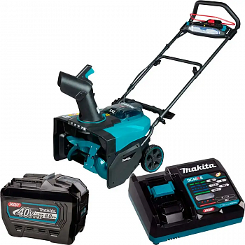 фото SN001GZL101 MAKITA Аккумуляторная снегоуборочная машина с энергокомплектом XGT