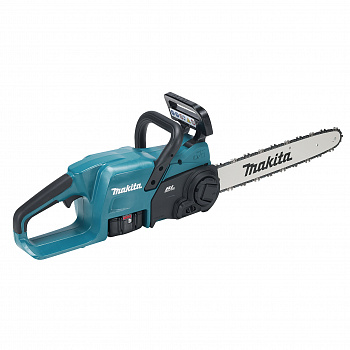 фото DUC407RT MAKITA Пила цепная аккумуляторная Li-Ion, 18Вх1х5Ач, 610 Вт, (б\щет), 16"/40см, 3/8", 1,1мм, XPT, 2,5 кг/АКБ и ЗУ