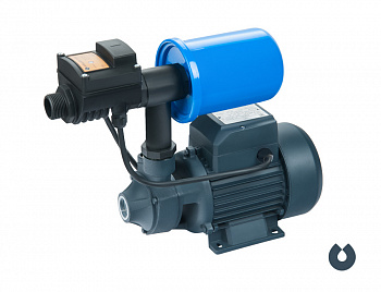 фото АКВАРОБОТ QB 70 UNIPUMP Адапт. станция 550Вт, Hmax-45м, Qmax-40 л/мин, корпус-чугун, с ТУРБИ-М1, Г-2л, вх/вых отв 1"х1"
