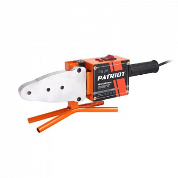 фото PW 205 THE PROFESSIONAL PATRIOT Аппарат для сварки пластиковых труб 2000Вт, 6 насадок, резак для труб, кейс металл