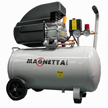 фото CE650 Magnetta Компрессор 198 л/мин, 1,5 кВт, 220В, 8 атм, 50 л, 2850 об/мин, кг