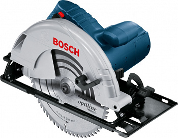 фото GKS 235 Turbo Professional BOSCH Пила дисковая 2050 Вт, пропил 90 гр-85 мм, 45гр-65 мм, ф 235х30мм, 5300 об/мин, 7,6 кг