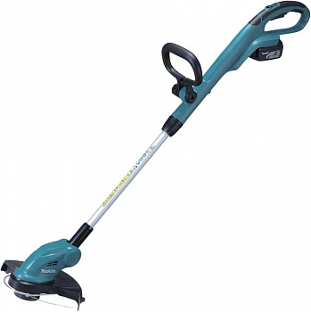 фото DUR181RF MAKITA Триммер аккумуляторный 18 В/1х3Ач Li-Ion, 7800 об/мин, шир.скаш 260 мм, рег.выс. от 1229-1433 мм, 2,6 кг