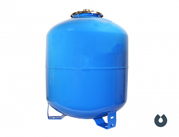 фото UNIPUMP Вертикальный гидроаккумулятор 50 V, фланец- нерж. сталь, 50л