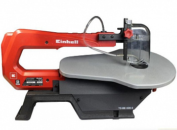 фото TC-SS 405 E Einhell Станок лобзиковый 120Вт, толщина 52мм, длина полотна 127 мм, 12.5 кг