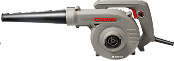фото CT 17010 CROWN Воздуходувка 710Вт, 14000 об/мин, поток воздуха 4 м3, выдув+всасывание, 1,6 кг