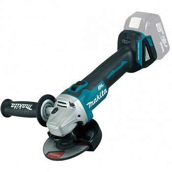 фото DGA504Z MAKITA Аккумуляторная угловая шлифмашина LXT бесщёточная 18 В, 8500 об/мин, ф125х22 мм. 2.5 кг/без АКБ и ЗУ