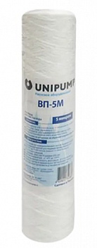 фото UNIPUMP Веревочный картридж Slim Line ВП-10 М (10”, 10 мкм)
