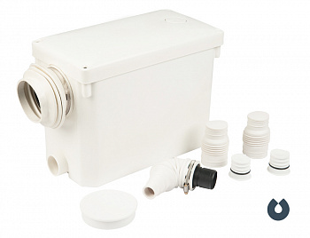 фото SANIVORT 405 M UNIPUMP Канализационная насосная станция 400Вт, Нмакс - 7м, Q-100л/мин, три входа - DN100, DN40, DN40