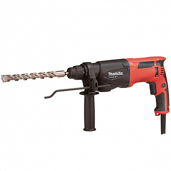 фото M8700 MAKITA MT Перфоратор 710 Вт, SDS+, 1,9 Дж, 2-реж., ф 22 мм, 0-1100 об/мин, 0-4350 уд/мин, 2,5 кг