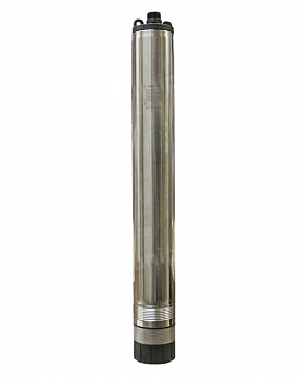 фото ECO-AUTOMAT UNIPUMP Погружной скважинный насос 750Вт, Qmax-85л/мин, Нmax-56м, вх.отв 1", d-98мм, кабель-20м
