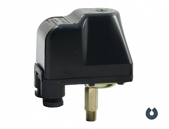 фото PM/5 UNIPUMP Реле давления воды 230В, 50Гц, макс.мощн 1500Вт, 12А, 5бар, диапазон вкл. 1-2,5бар, диапазон выкл. 1,8-4,5бар, 1/4" наружная резьба