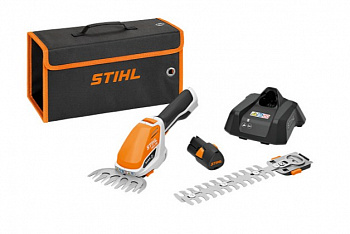 фото HSA 26 SET STIHL Аккумуляторные мотоножницы 10,8V - 2.6 Ah, ширина скашивания 120мм, 0,8кг.